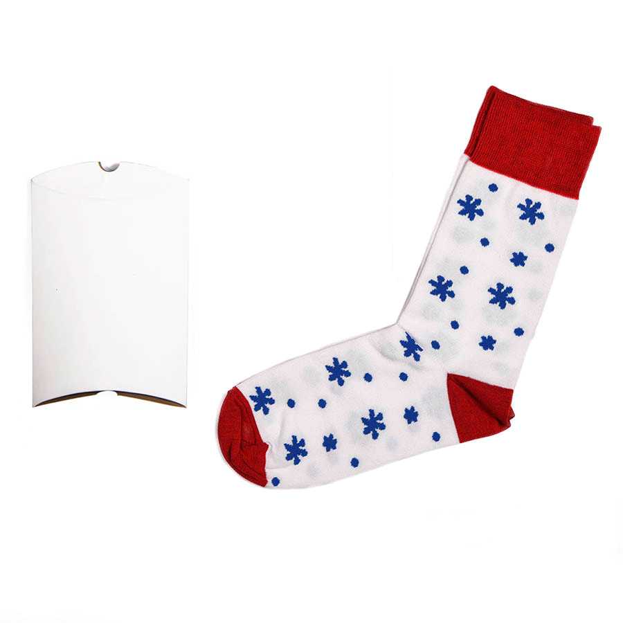 Подарочный набор &amp;quot;Зима&amp;quot;, упаковка, прищепка с шильдом, календарь 2018, носки тематические