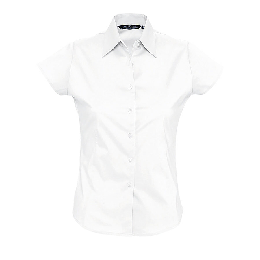 Рубашка женская &quot;Excess&quot;, белый_XS, 97% х/б, 3% п/э, 140г/м2