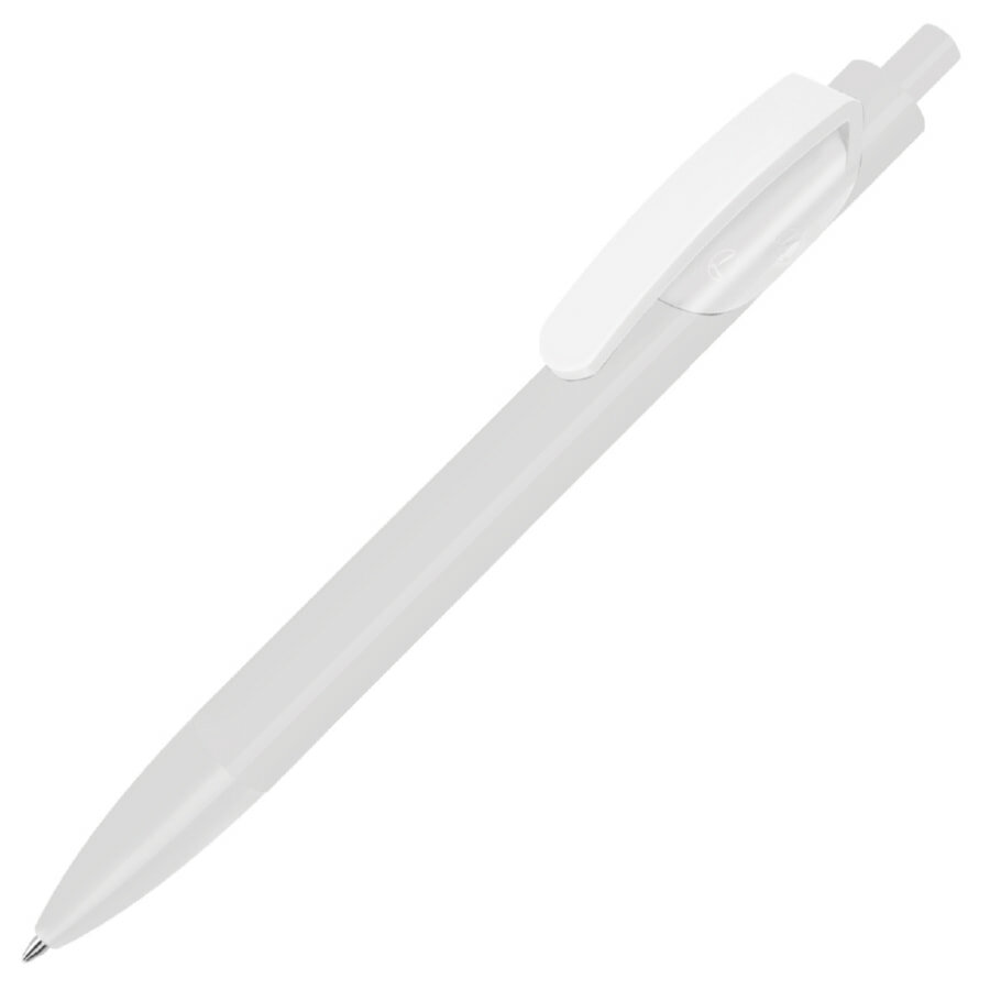 Ручка шариковая TRIS, белый, пластик