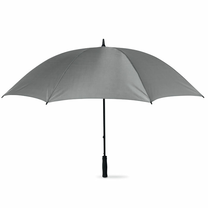 Зонт / трость с прямой рукояткой из вспененного каучука / Специальный «ветроустойчивый» каркас