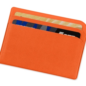 Картхолдер для 3-пластиковых карт &quot;Favor&quot;, оранжевый