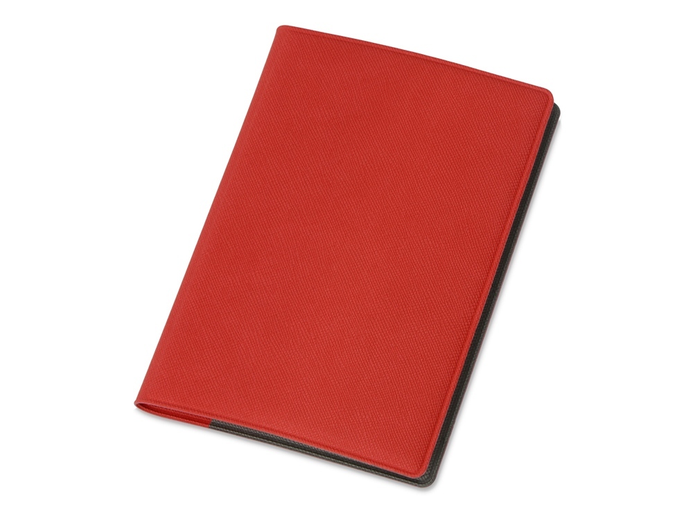 Обложка для паспорта с RFID защитой отделений для пластиковых карт &quot;Favor&quot;, красная/серая