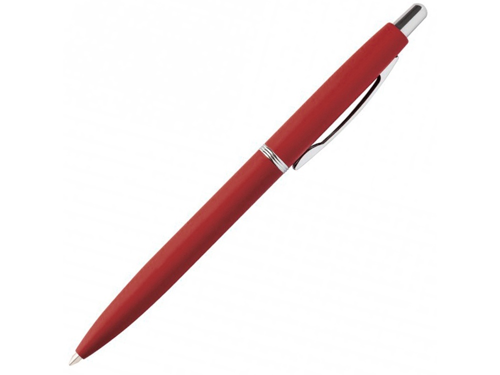 Ручка &quot;SAN REMO&quot; шариковая, автоматическая, красный  металлический корпус 1.00 мм, синяя