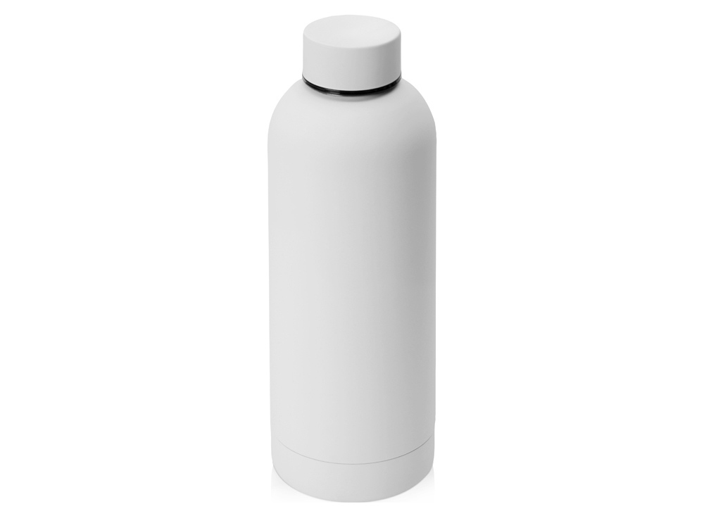 Вакуумная термобутылка &quot;Cask&quot; Waterline, soft touch, 500 мл, белый (Р)