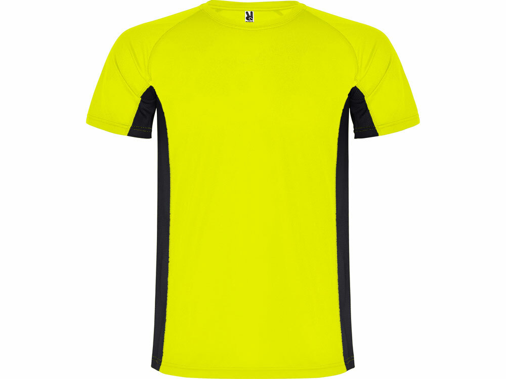 Спортивная футболка &quot;Shanghai&quot; мужская, неоновый желтый/черный