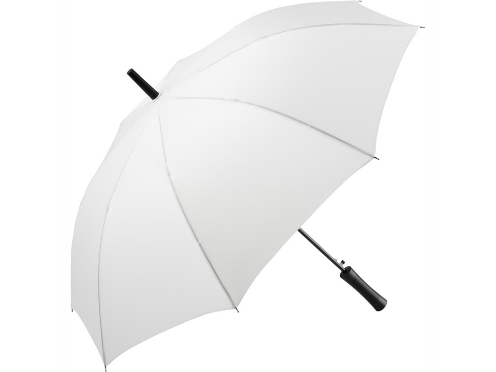 Зонт-трость «Resist» с повышенной стойкостью к порывам ветра, белый