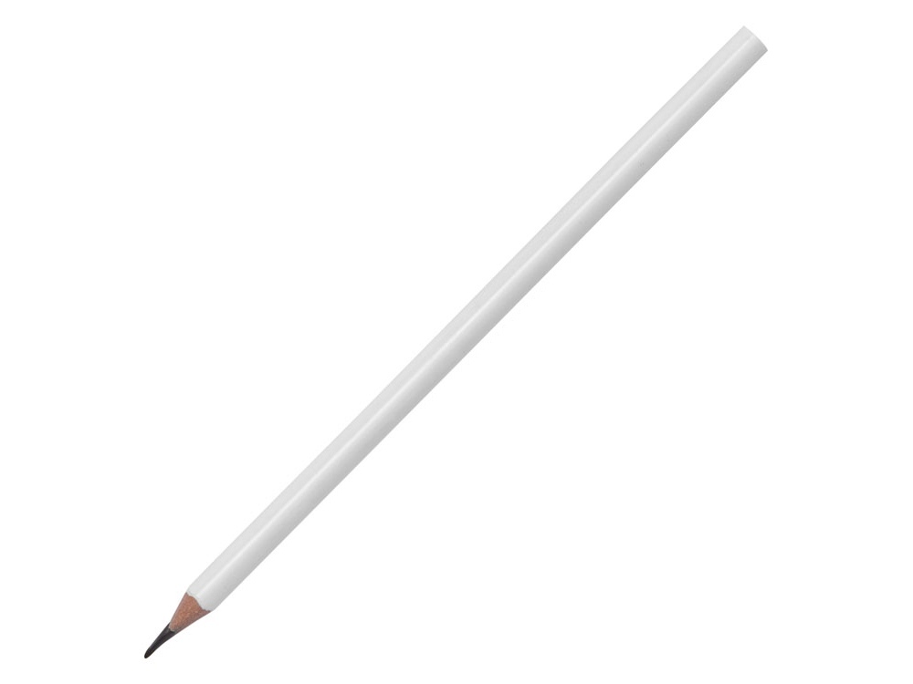 Трехгранный карандаш &quot;Conti&quot; из переработанных контейнеров, белый