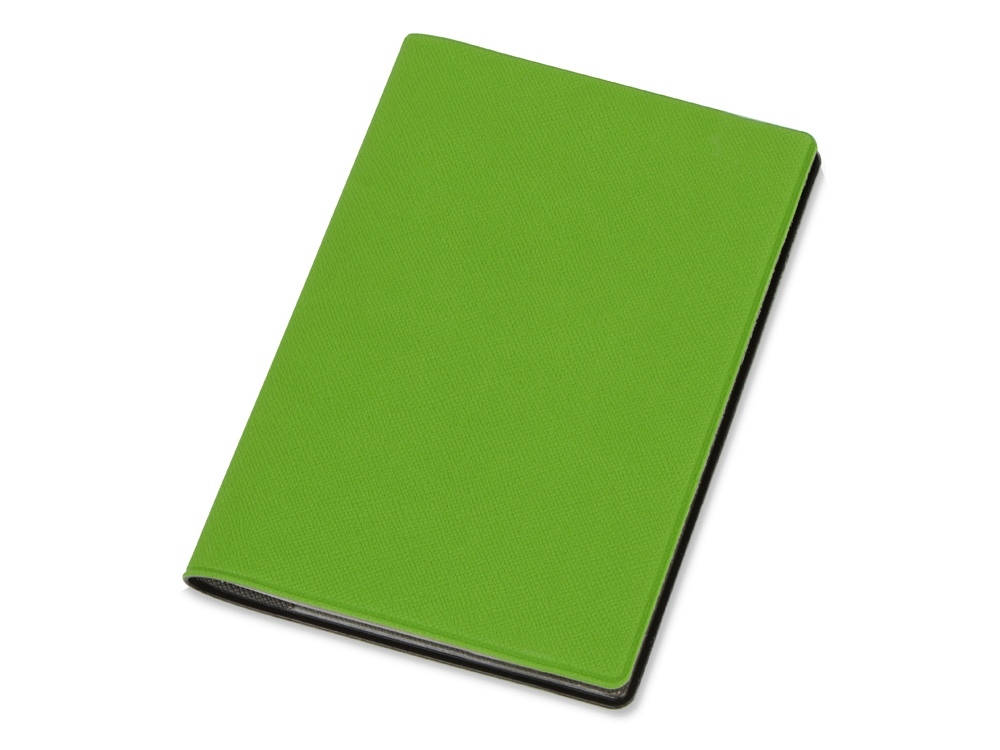 Классическая обложка для паспорта &quot;Favor&quot;, зеленое яблоко/серая