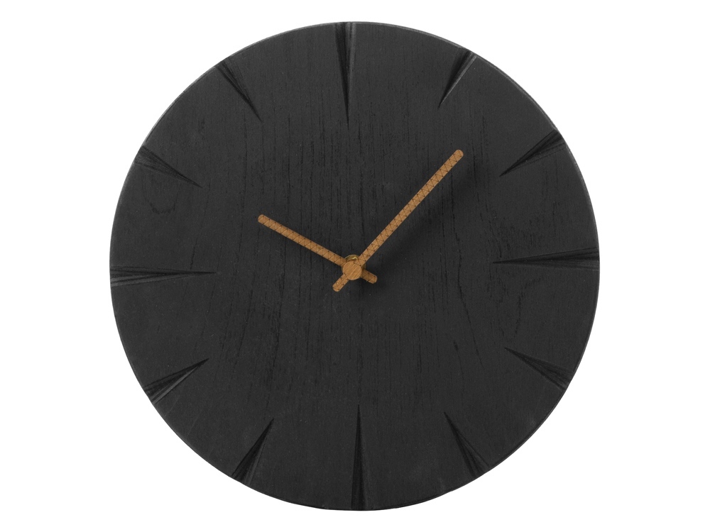 Часы деревянные &quot;Валери&quot;, 28 см, черный