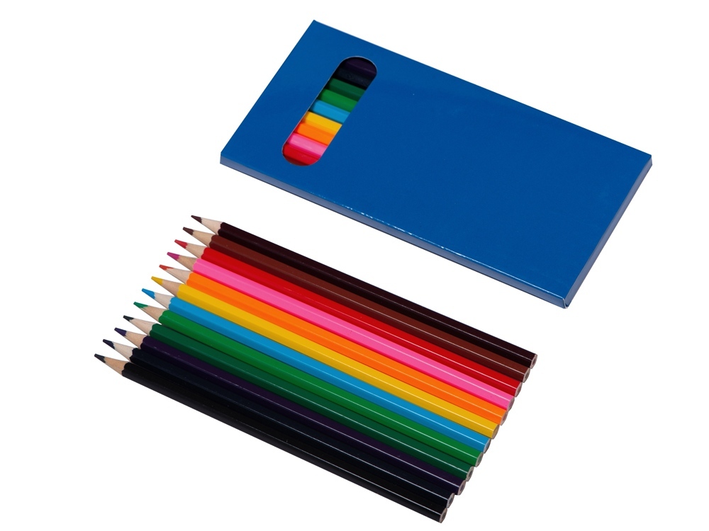 Набор из 12 цветных карандашей &quot;Hakuna Matata&quot;, синий