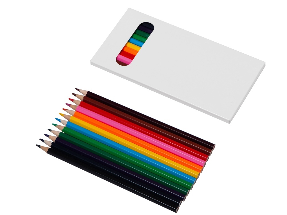 Набор из 12 цветных карандашей &quot;Hakuna Matata&quot;, белый