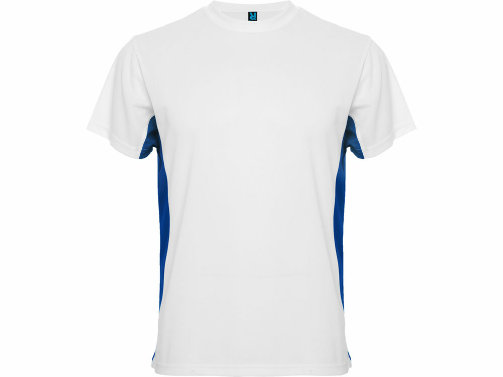 Спортивная футболка &quot;Tokyo&quot; мужская, белый/королевский синий