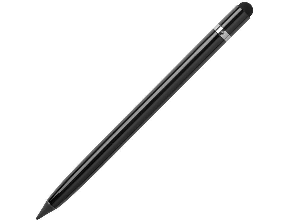 Вечный карандаш &quot;Eternal&quot; со стилусом и ластиком, черный