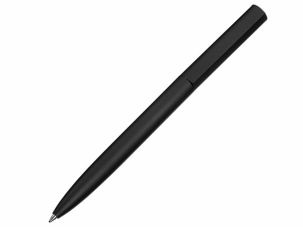Шариковая металлическая ручка &quot;Minimalist&quot; софт-тач, черная