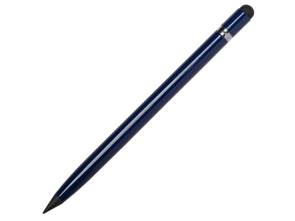 Вечный карандаш &quot;Eternal&quot; со стилусом и ластиком, темно-синий