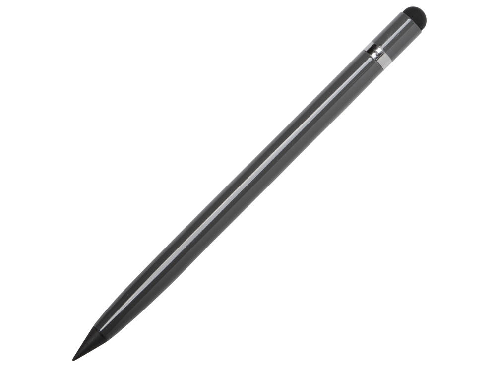 Вечный карандаш &quot;Eternal&quot; со стилусом и ластиком, серый