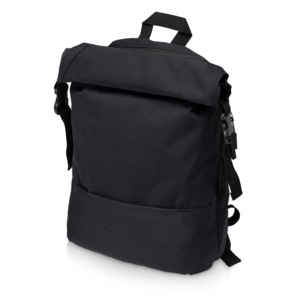 Рюкзак Shed водостойкий с двумя отделениями для ноутбука 15&#039;&#039;, черный (P)