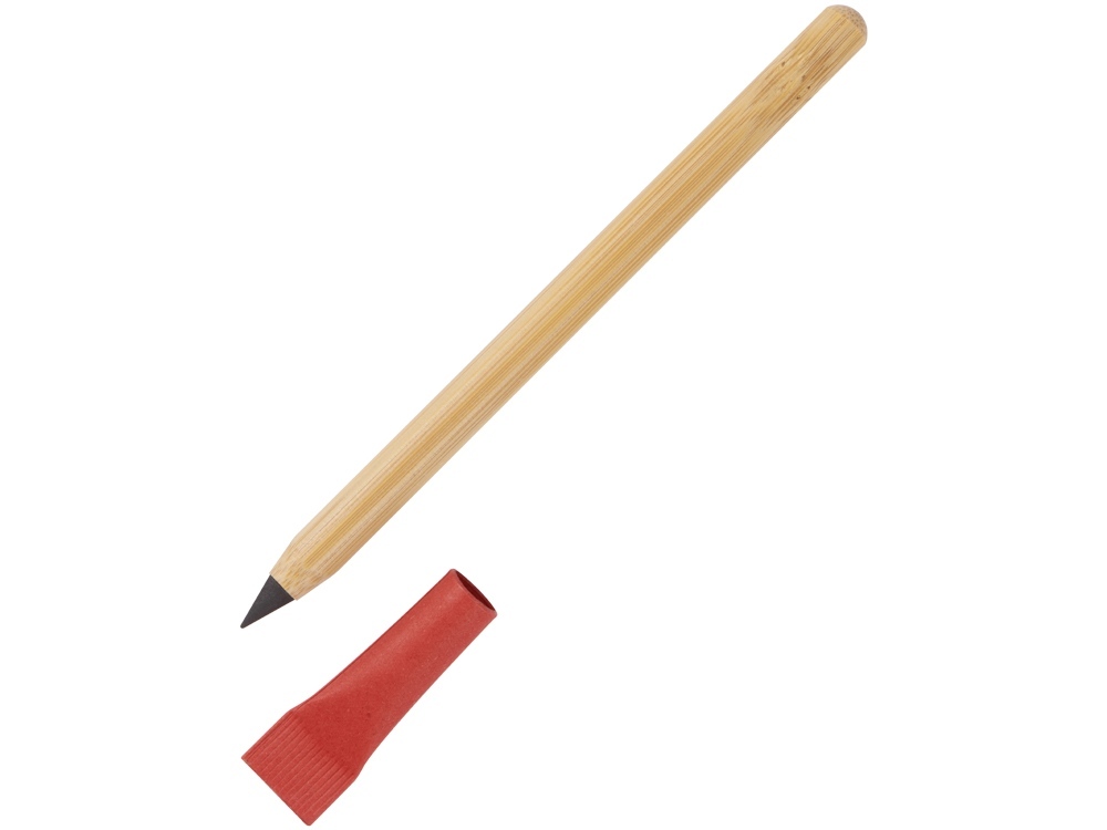 Вечный карандаш из бамбука &quot;Recycled Bamboo&quot;, красный