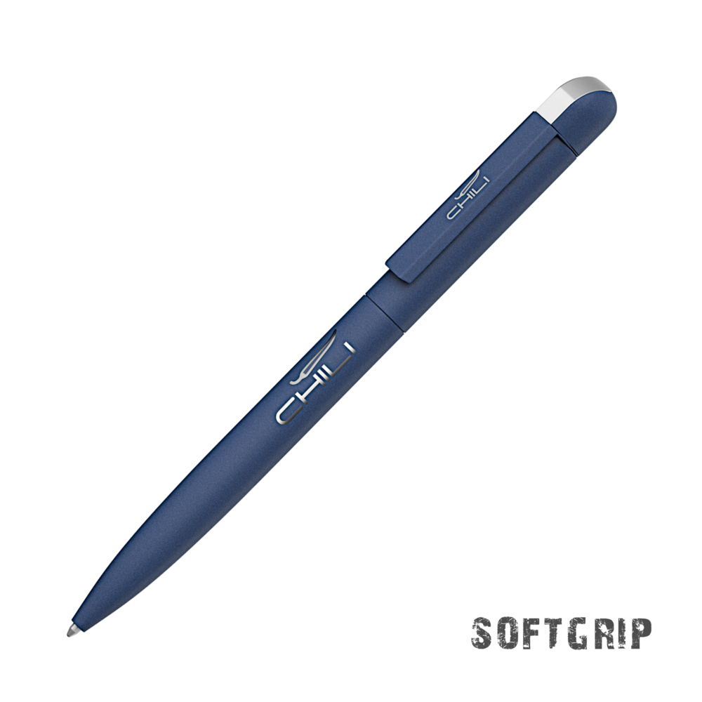Ручка шариковая &quot;Jupiter SOFTGRIP&quot;, покрытие softgrip темно-синий