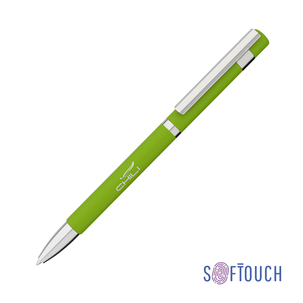 Ручка шариковая &quot;Mars&quot;, покрытие soft touch зеленое яблоко