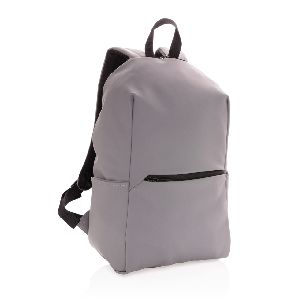 Рюкзак для ноутбука из гладкого полиуретана, 15.6&quot;